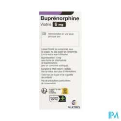 BUPRENORPHINE 6MG VIATRIS CPR 7