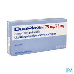 DUOPLAVIN 75MG/75MG CPR 30