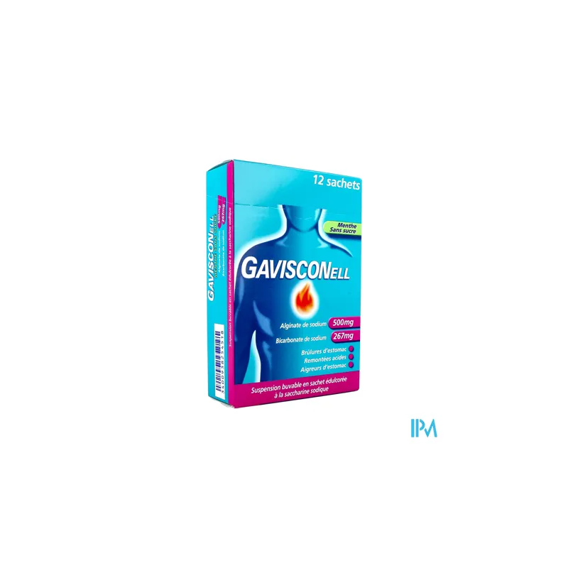 GAVISCONELL MENTHE S/S SACH 10ML12