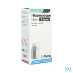 RISPERIDONE 1MG/ML VTS SOL 120ML