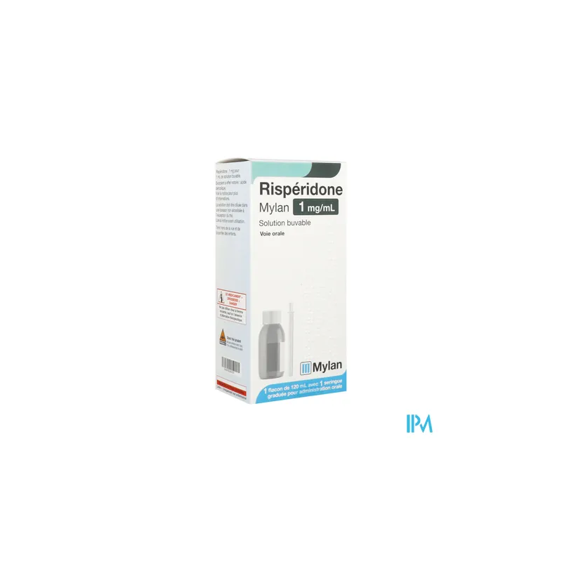 RISPERIDONE 1MG/ML VTS SOL 120ML