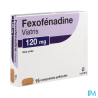 FEXOFENADINE 120MG VIATRIS CPR 15.