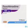 FEXOFENADINE 120MG VIATRIS CPR 15.