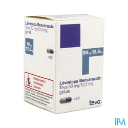 LEVODOPA BENSER 50/12,5 TEVA GEL60