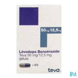 LEVODOPA BENSER 50/12,5 TEVA GEL60