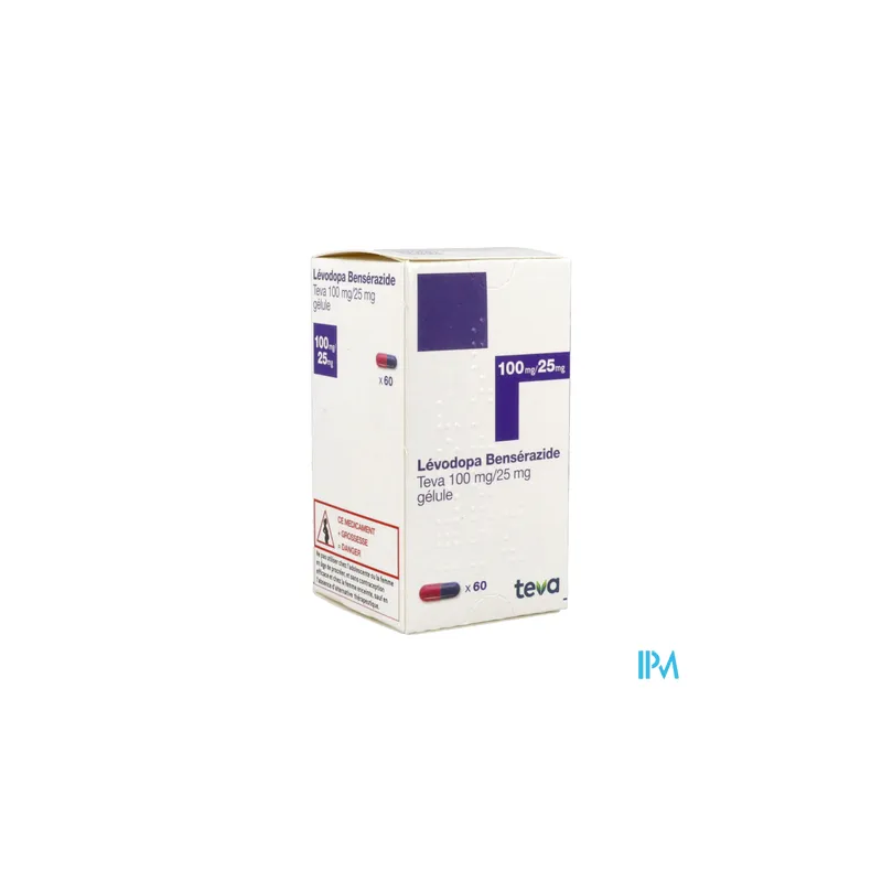 LEVODOPA BENSERA 100/25 TEVA GEL60