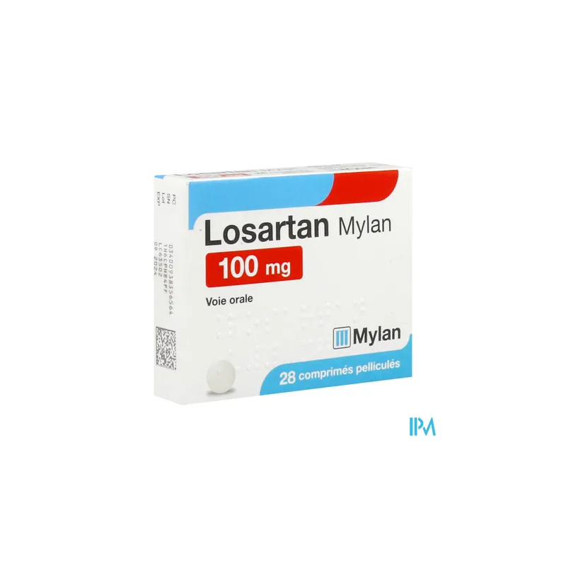 LOSARTAN 100MG VIATRIS CPR 28