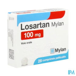 LOSARTAN 100MG VIATRIS CPR 28
