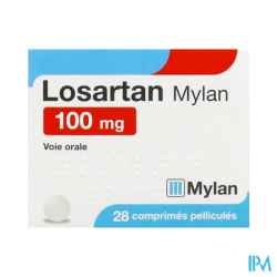 LOSARTAN 100MG VIATRIS CPR 28