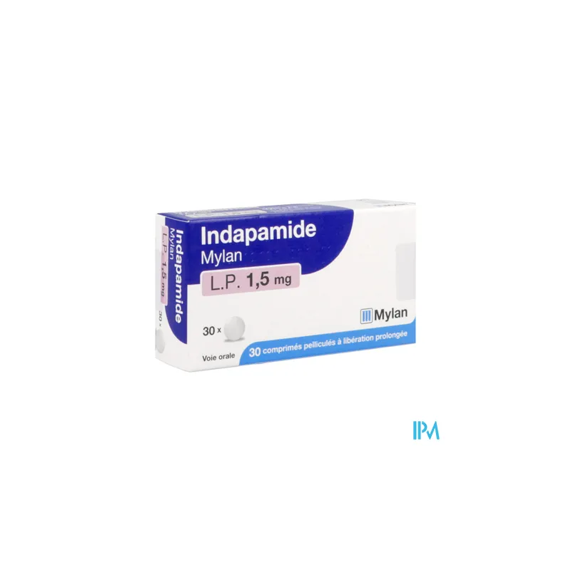 INDAPAMIDE LP 1,5MG VIATRIS CPR 30