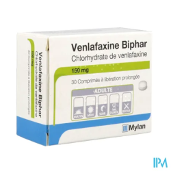 VENLAFAXINE LP 150MG BIPHAR CPR 30