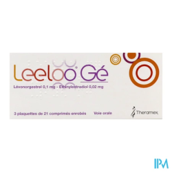 LEELOO GE 0,1MG/0,02MG CPR 3X21