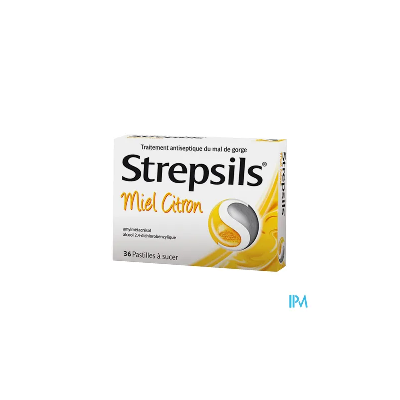 STREPSILS MIEL CITRON PAST 36