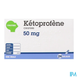 KETOPROFENE 50MG CRISTERS GELULE24