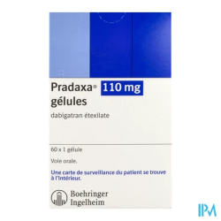 PRADAXA 110MG GELULE 60X1