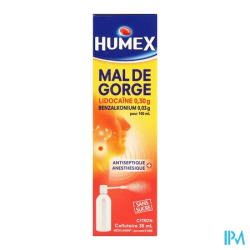 HUMEX MAL DE GORGE COLLUTOIRE 35ML