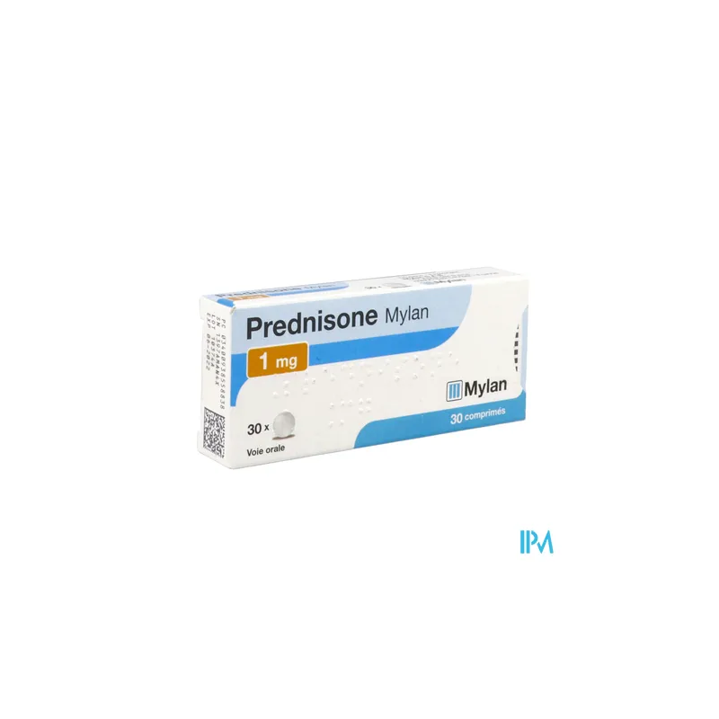 PREDNISONE 1MG VIATRIS CPR 30
