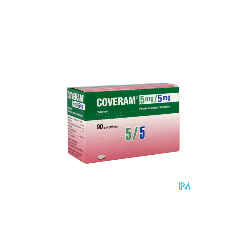 COVERAM 5MG/5MG CPR 90