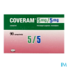 COVERAM 5MG/5MG CPR 90