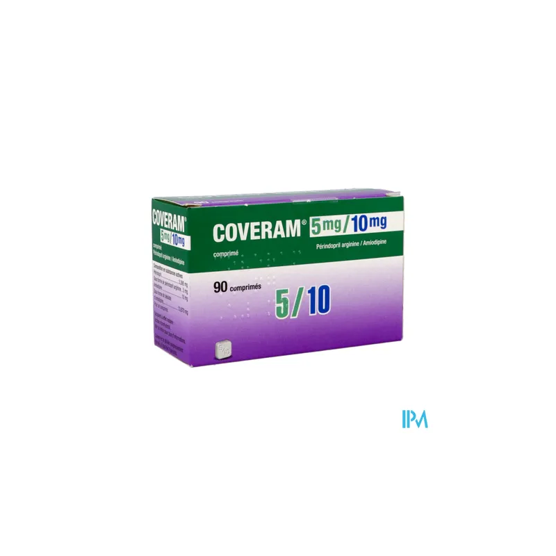 COVERAM 5MG/10MG CPR 90