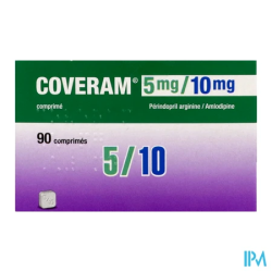 COVERAM 5MG/10MG CPR 90