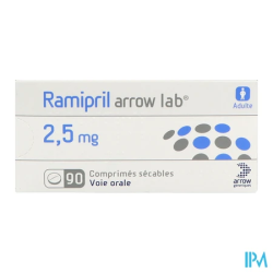 RAMIPRIL 2,5MG ARROW CPR SEC 90
