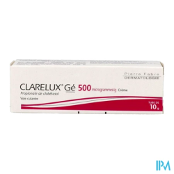CLARELUX GE 500MCG/G CR TUB 10G
