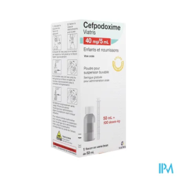 CEFPODOXIME 40MG/5ML VTS N-E 50ML