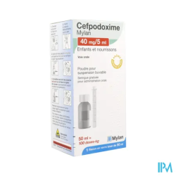 CEFPODOXIME 40MG/5ML VTS N-E 50ML