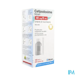 CEFPODOXIME 40MG/5ML VTS N-E 100ML