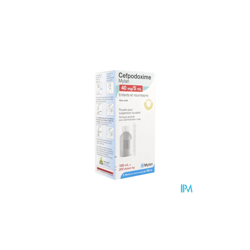 CEFPODOXIME 40MG/5ML VTS N-E 100ML