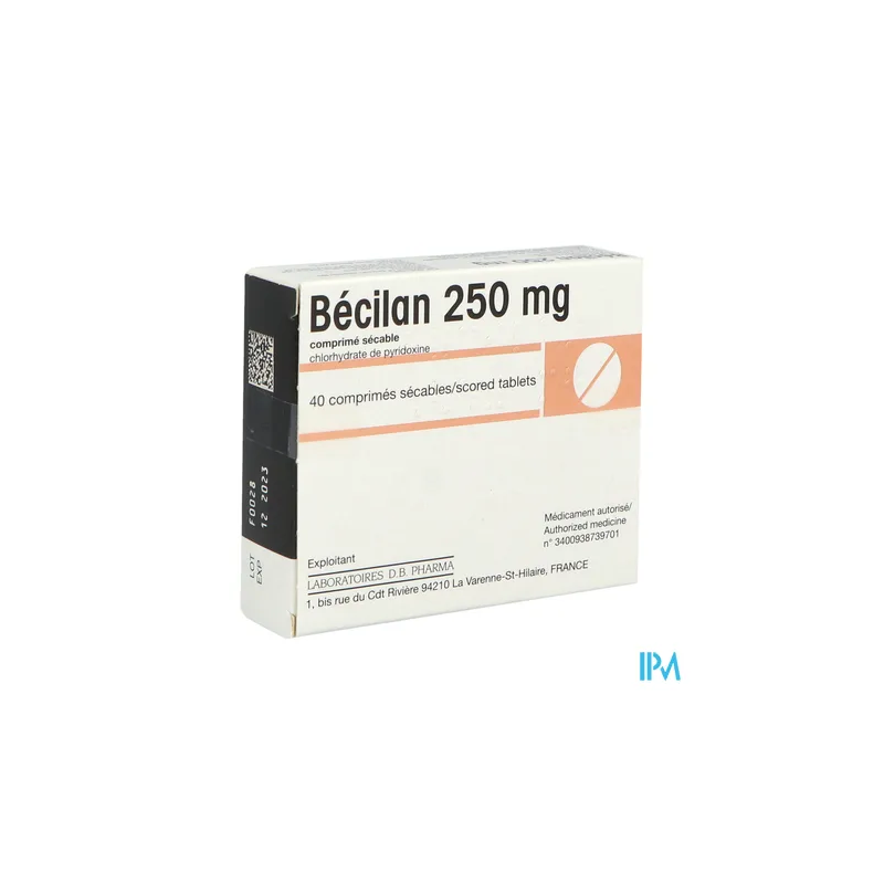 BECILAN 250MG CPR SEC 40