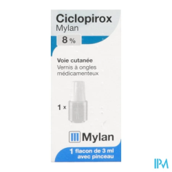 CICLOPIROX 8% VIATRIS VERNIS 3ML