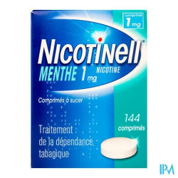 NICOTINELL 1MG CPR SUCER MENTHE144