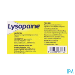 LYSOPAINE CETYL CPR SUCER S/S18X2