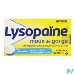 LYSOPAINE CETYL CPR SUCER S/S18X2