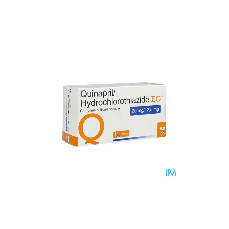 QUINAPRIL/HYD 20/12,5MG EG CPRS90