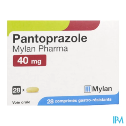 PANTOPRAZOLE 40MG VIATRIS CPR 28