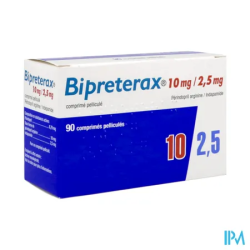 BIPRETERAX 10MG/2,5MG CPR 90