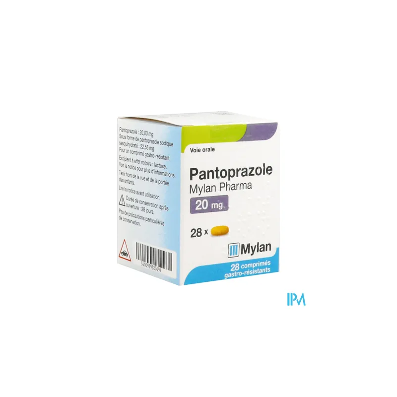PANTOPRAZOLE 20MG VTS FL CPR 28