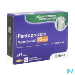 PANTOPRAZOLE 20MG VTS CPR14