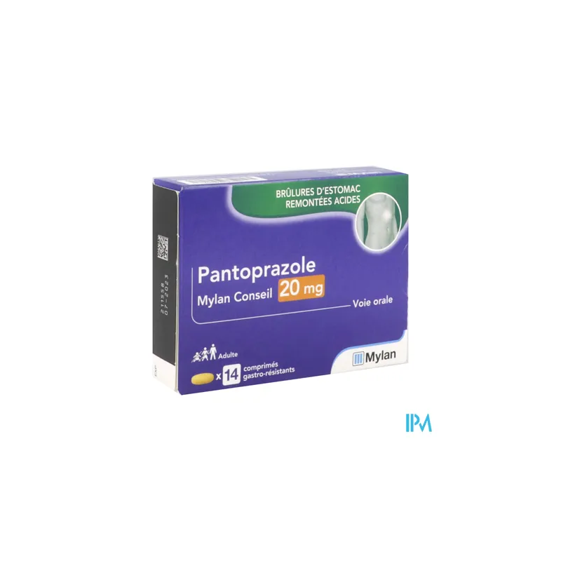 PANTOPRAZOLE 20MG VTS CPR14
