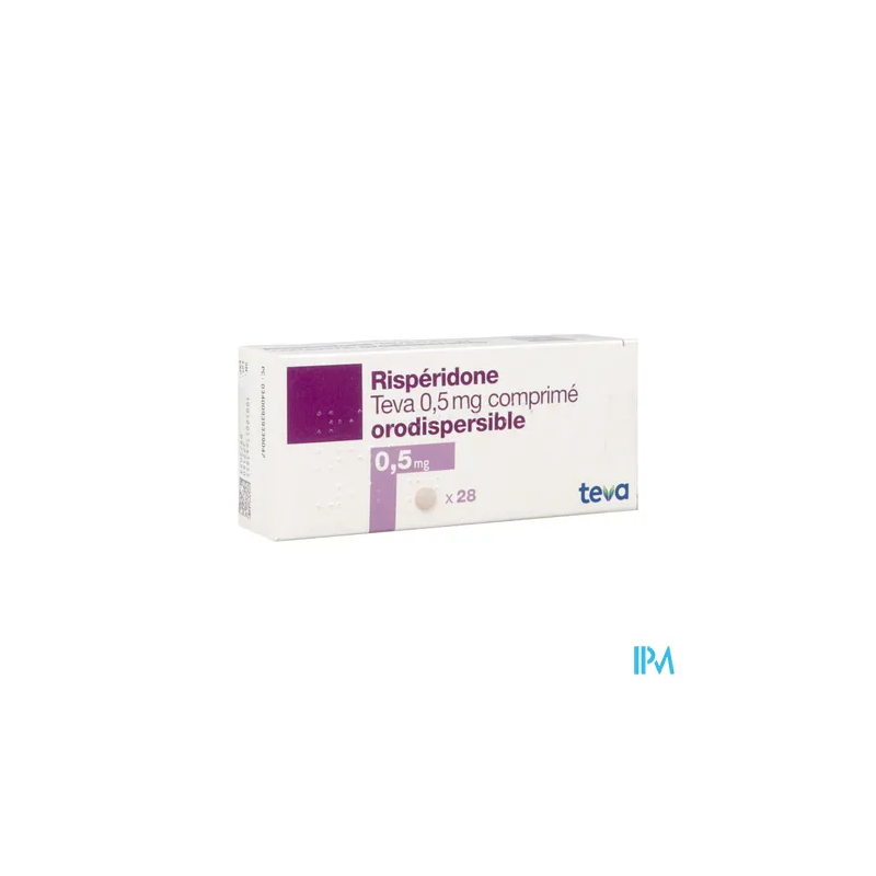 RISPERIDONE 0,5MG TEVA CPR OROD 28