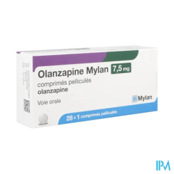 OLANZAPINE 7,5MG VIATRIS CPR 28X1