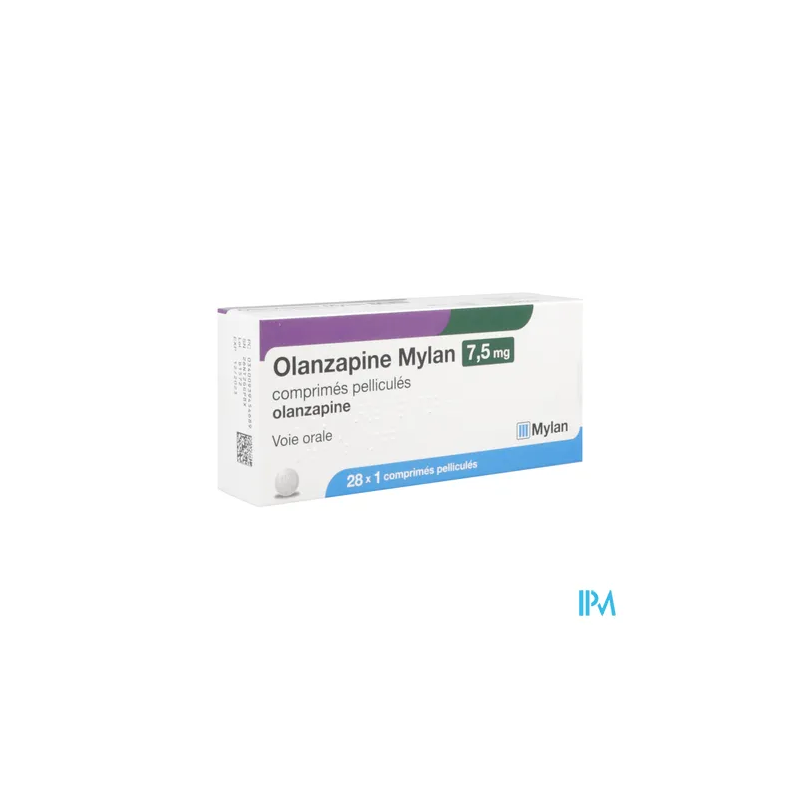 OLANZAPINE 7,5MG VIATRIS CPR 28X1