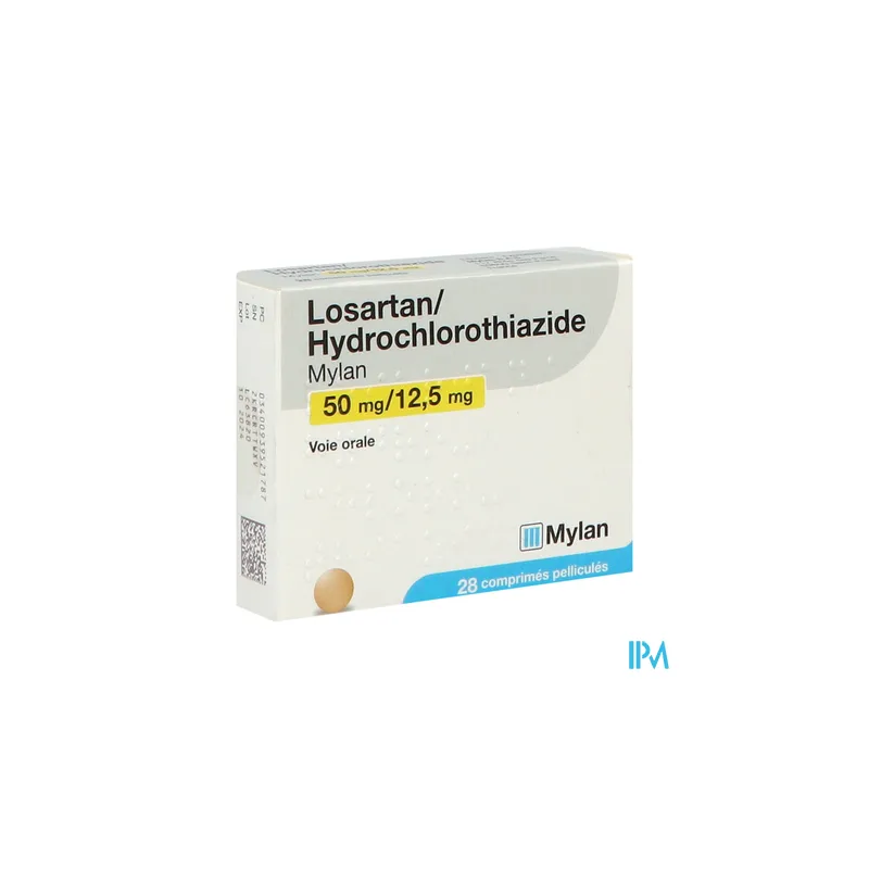 LOSARTAN/HYD 50/12,5MG VTS CPR28