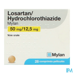 LOSARTAN/HYD 50/12,5MG VTS CPR28