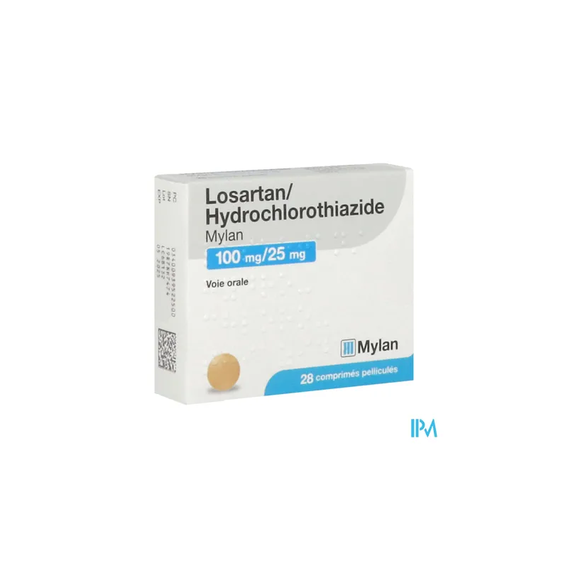 LOSARTAN/HYD 100/25MG VTS CPR 28