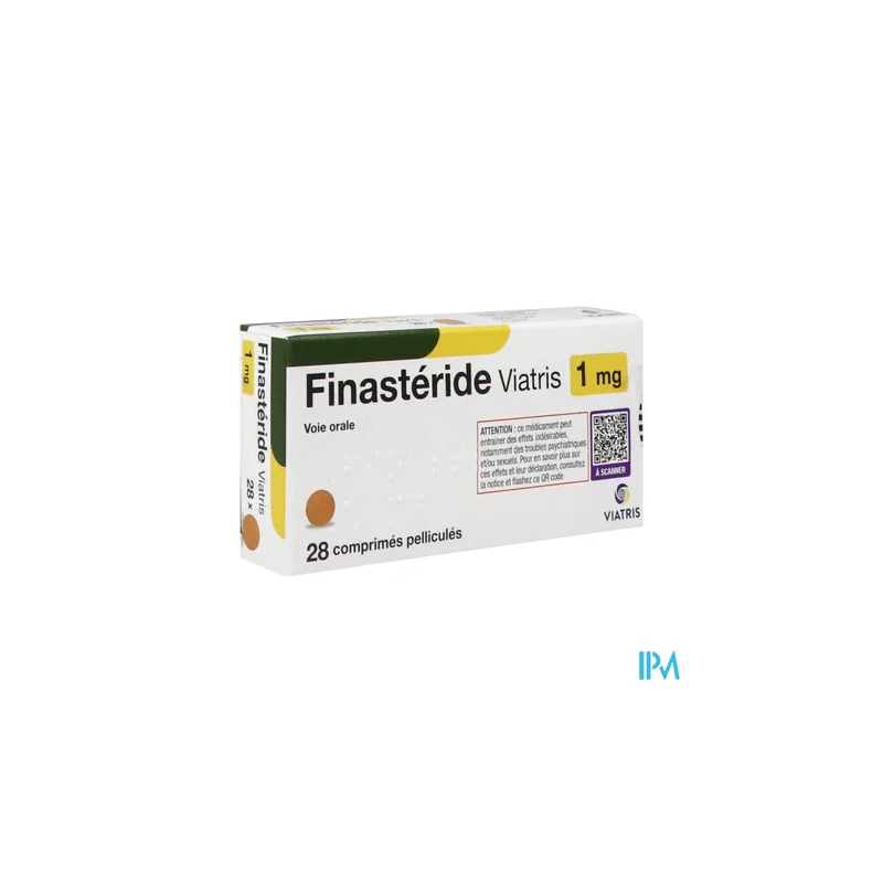 FINASTERIDE 1MG VIATRIS CPR 28