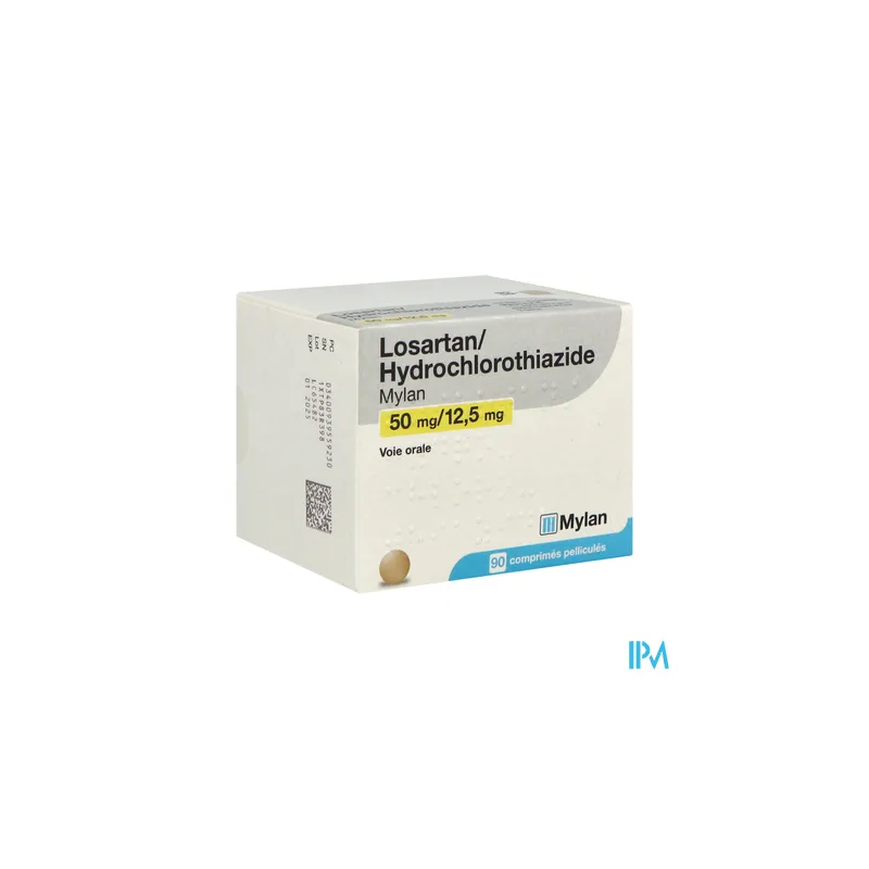 LOSARTAN/HYD 50/12,5MG VTS CPR90